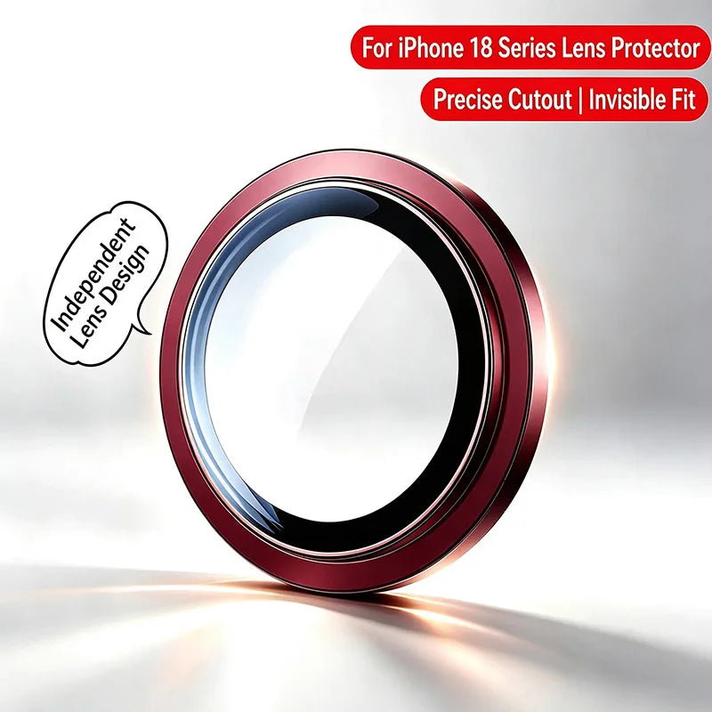 Per iPhone 18 Pro Max Protezione Lente Fotocamera Antiurto Resistente ai Graffi - immagine 5