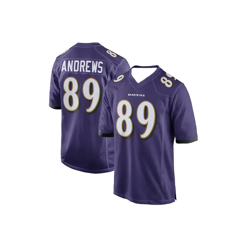 Maglia da Football Americano Unisex 25-26 Top Atletico Taglie Forti per Uomini e - immagine 9