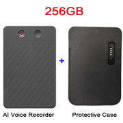 Registratore vocale AI Trascrittura e sommarizzazione con audio ChatGPT Dispositivo - 256GB with Cover - immagine 11