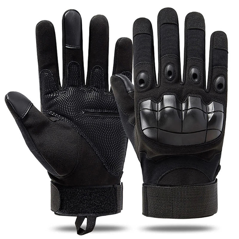 Guanti Moto Touch Screen Antiscivolo – Traspiranti Estivi con Protezione Nocche, Guanti Motocross e Racing Unisex - Campeda