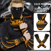 Manicotti Moto KTM Antiscivolo e Traspiranti – Protezione UV Braccia per Duke, Adventure, RC 390/690/790/890/1190/1290 - Campeda