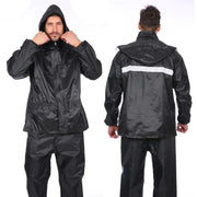 Set impermeabile e pantaloni antipioggia: copertura completa del corpo per condizioni - immagine 8