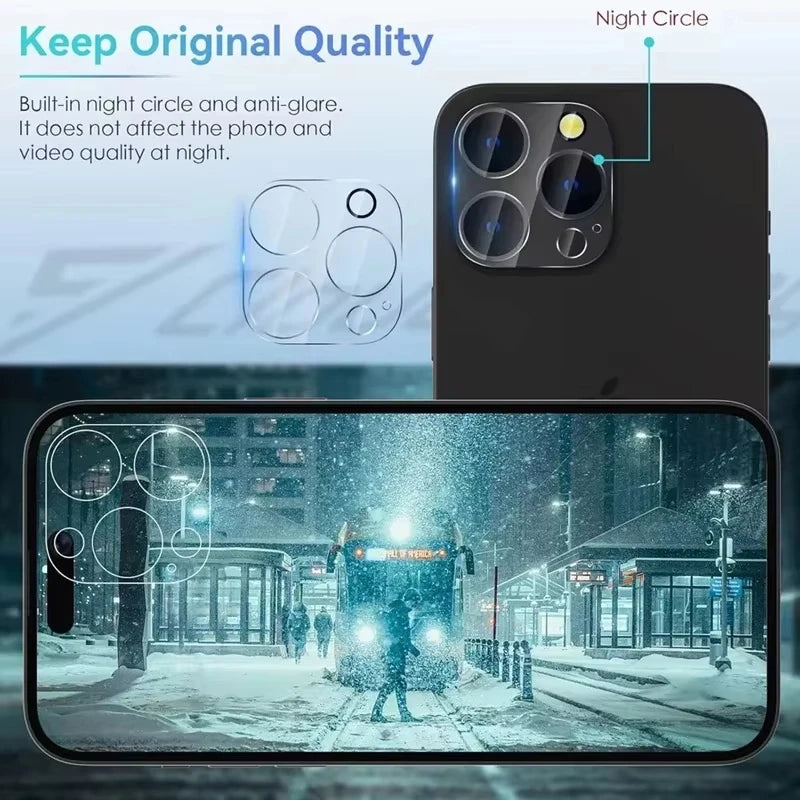 3-5 Pezzi di Protezione per Lenti Fotocamera iPhone 18 Pro Max 17 16 - immagine 2