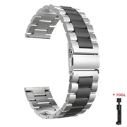 Cinturino Acciaio Inossidabile 20mm/22mm – Compatibile Samsung Galaxy Watch, Huawei GT, Amazfit - Campeda