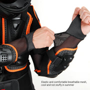 Giacca Protettiva Moto Integrale HEROBIKER – Armatura Completa Motocross Enduro Racing con Protezioni Schiena Petto Spalle Gomiti (S-4XL) - Campeda