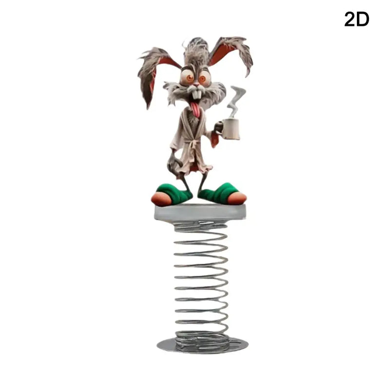 Ciondolo scimmia acrilico 2D per auto divertente Ciondolo decorativo personalizzato Bobblehead Cartoon Cruscotto Decor Accessori interni per auto