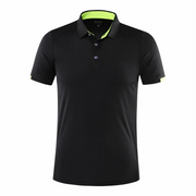Polo da uomo a maniche corte in poliestere – traspirante, casual ed elegante per primavera ed estate - Campeda