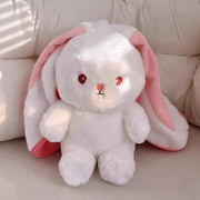 25 cm carino fragola carota coniglio peluche farcito creativo in frutta trasforma bambino coccoloso coniglietto bambola per regalo di compleanno per bambini
