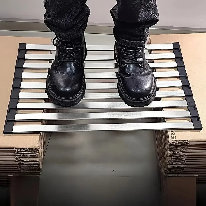 Scolapiatti per lavello da cucina in acciaio inossidabile Scolapiatti per lavello Scolapiatti pieghevole Scolapiatti telescopico Scolapiatti