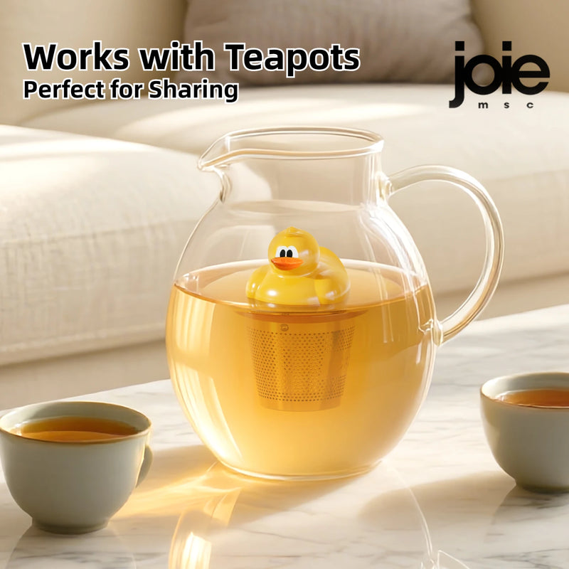 Joie Quack Infusore per Tè Galleggiante a Forma di Anatra - immagine 5