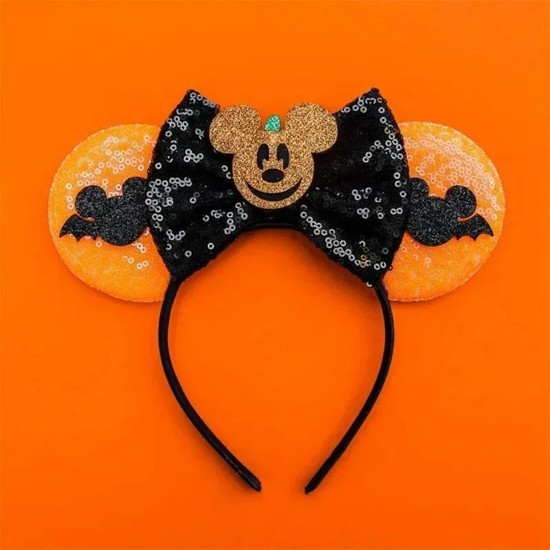 Disney Pink Daisy Duck Bow Fasce per capelli Paillettes viola Fascia orecchie di - 28 - immagine 29