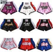 Pantaloncini Muay Thai per Uomo Donna e Bambino Abbigliamento da Palestra
