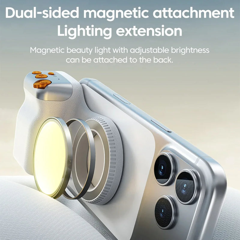 KEBIDUMEI Impugnatura Magnetica per Fotocamera Smartphone - immagine 2