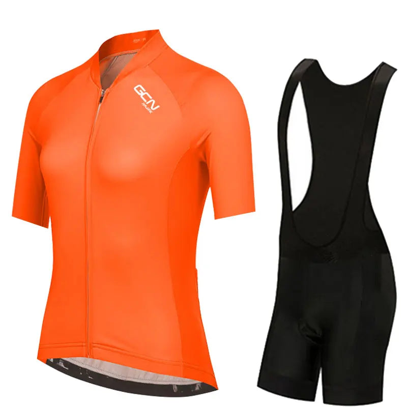 Set di maglie da ciclismo a maniche corte donna