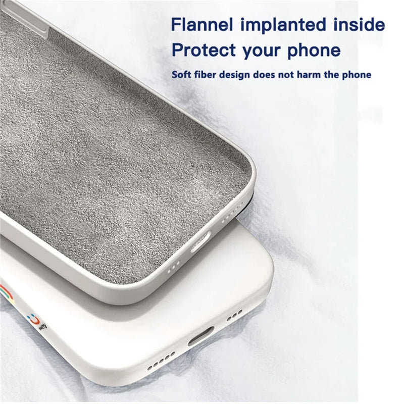 Custodia in silicone liquido di lusso per Samsung S25 S24 Galaxy S20 S21 S22 S23 FE Plus Note10 20 A52 A31 A41 A71 A51 A72 A70 A50 Coque