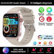 AI Diagnosi Lipidi nel sangue Acido urico Test di composizione corporea Smart Watch - immagine 11