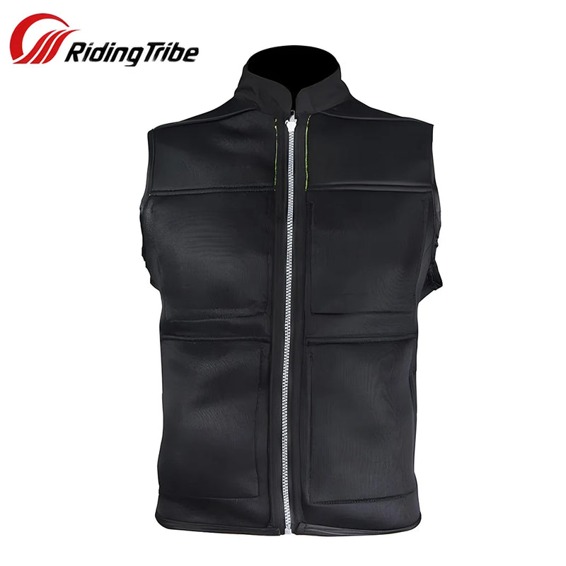 Gilet riflettente da moto uomo Giacche motocross ad alta visibilità corsa per - immagine 4