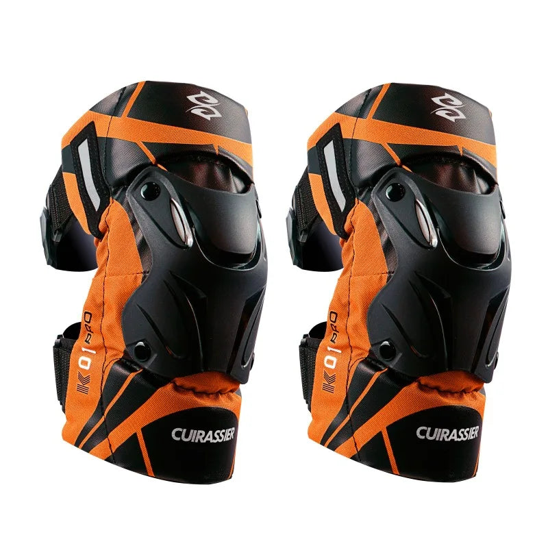 Ginocchiere per Moto Equipaggiamento Protettivo Protezioni Ginocchia da Motocross - immagine 11