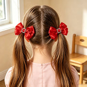 Fiocchi per capelli bambine set da 2 pezzi graziosi a doppio strato - FQ5637-2A-250 - immagine 20