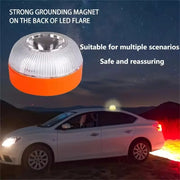 Luce di emergenza per auto a LED lampeggiante incidenti stradali induzione magnetica - immagine 4