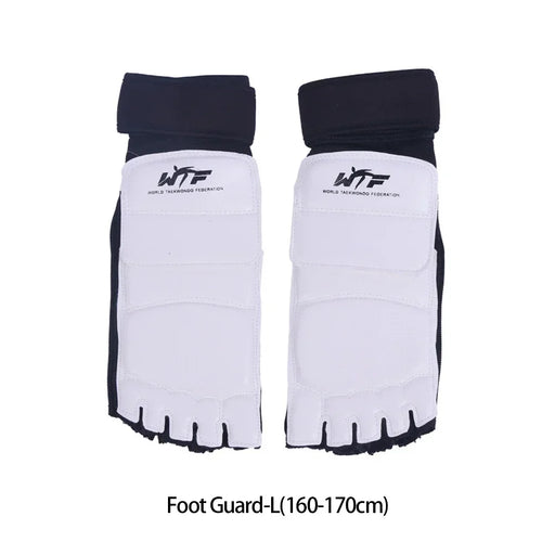 Set Guanti & Protezioni Piedi Taekwondo – Sparring Karate, MMA & Kickboxing (EVA Antiurto) - Campeda