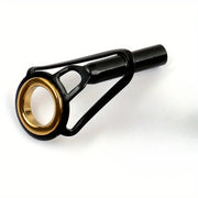 10 Pezzi Anelli Guida per Canna da Pesca in Acciaio Inox Nero e - 1-5mm