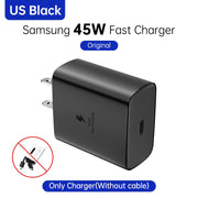 Caricabatterie SAMSUNG PD 45W Ricarica Super Veloce Originale 25W Caricatore da Muro - immagine 11