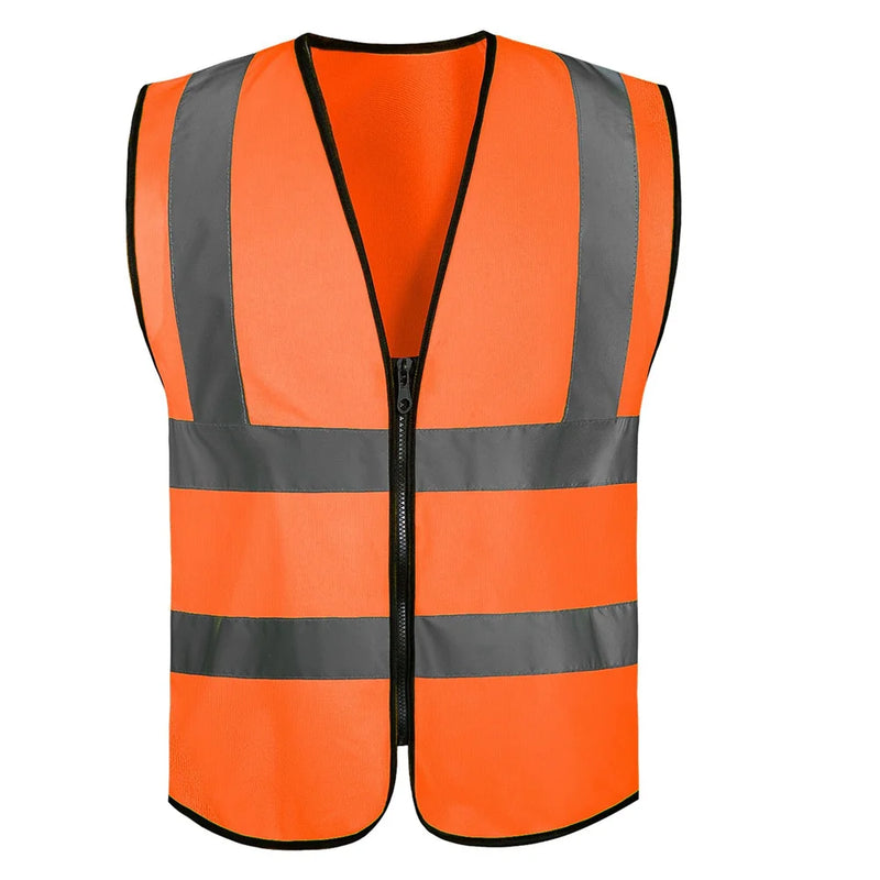 Stile quattro cerniere gilet riflettente cantiere - immagine 9