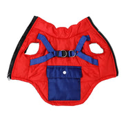 Vestiti per cuccioli con imbracatura Giacca invernale calda cani di piccola taglia - 02 XS