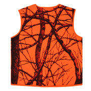 GUGULUZA M-4XL Gilet da esterno uomo Escursionismo Pesca Campeggio Caccia arancione - immagine 2