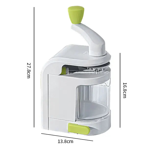 Spiralizzatore per verdure 5 lame - Affettatrice multifunzione per spaghetti di zucchine e pasta vegetale