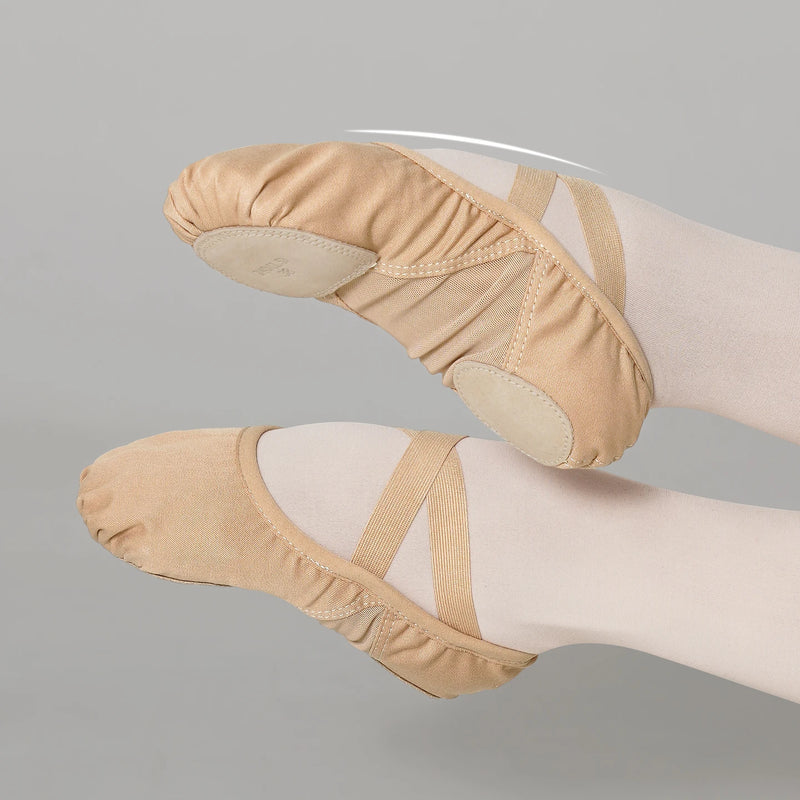 Scarpe da Balletto Donna e Bambina – Pantofole Danza con Suola Divisa Traspiranti