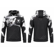 Felpa con Cappuccio da Uomo per MMA e Boxe Grafica Sportiva Combattimento - WWkfb80015GC XXS(US 32)