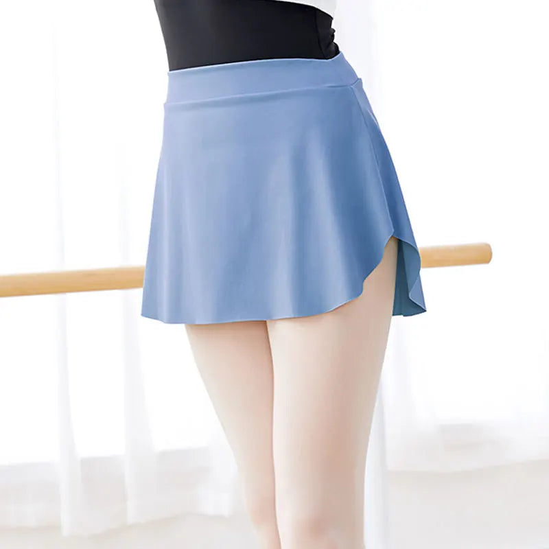 Gonne da balletto per adulti donna Gonna ballo Abito Tutu nero Ballerina Dancewear - Light Blue S height 155-160cm - immagine