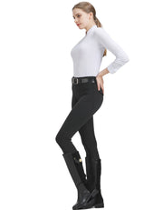 Pantaloni Four Seasons sportivi equestri professionali da donna equitazione - immagine 4