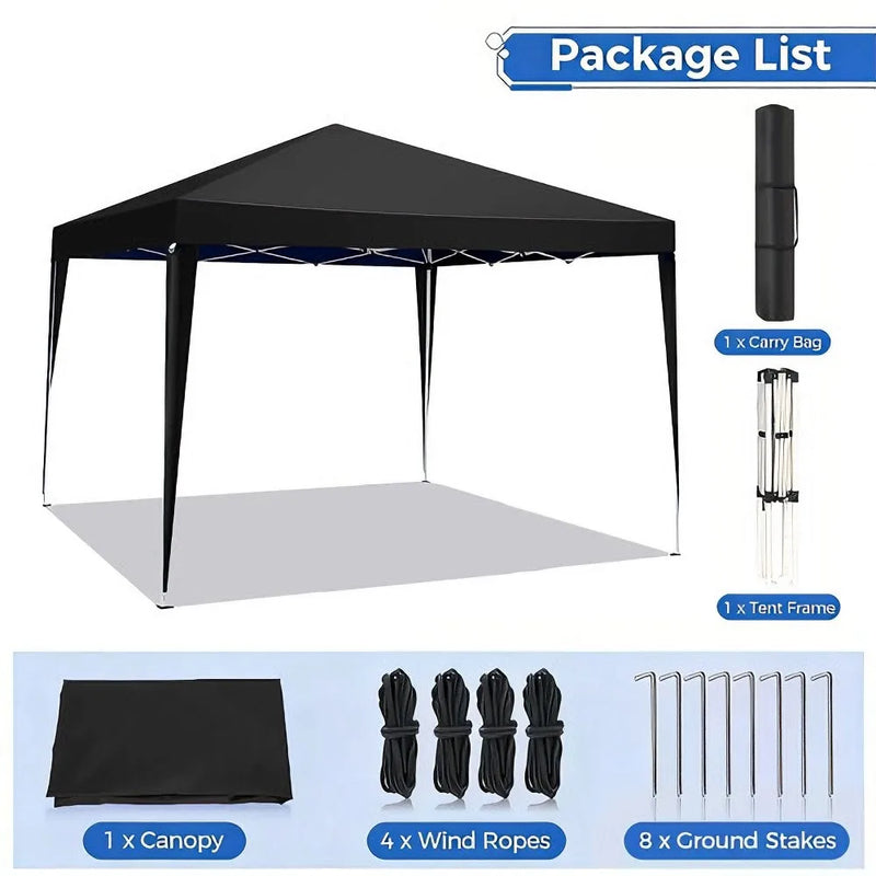Gazebo da Giardino Pieghevole 3/2 Metri Pergola – Treppiede - immagine 11