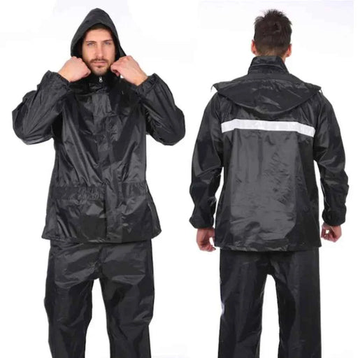 Set impermeabile e pantaloni antipioggia: copertura completa del corpo per condizioni