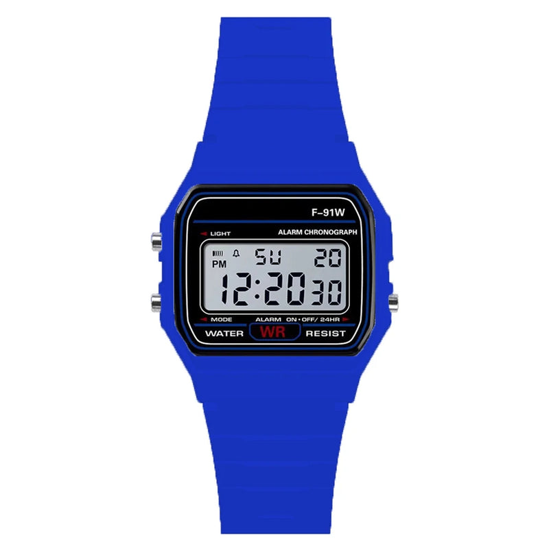 Orologio da polso per bambini impermeabile a LED sportivo analogico digitale militare - immagine 19