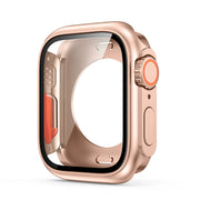 Custodia protettiva per schermo per Apple Watch 45mm 44mm 40mm 41mm Custodia rigida per paraurti anteriore posteriore per PC iwatch 9 8 7 SE 6 5 4 Cambia in Ultra - Campeda