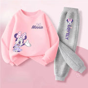 Primavera Autunno Stile Set di abbigliamento per bambini Neonate O Collo Felpa - immagine 15