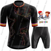 Set Maglia Ciclismo Bambini Tour Francia Wout Van Aert - immagine 6
