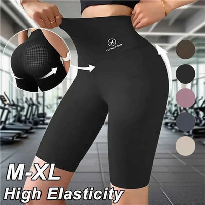 M-XL Pantaloncini sportivi da donna Pantaloncini sportivi da donna Nuovo ciclismo Jogging Fitness Vita alta Push Up Pantaloncini da palestra Leggings Abbigliamento da yoga