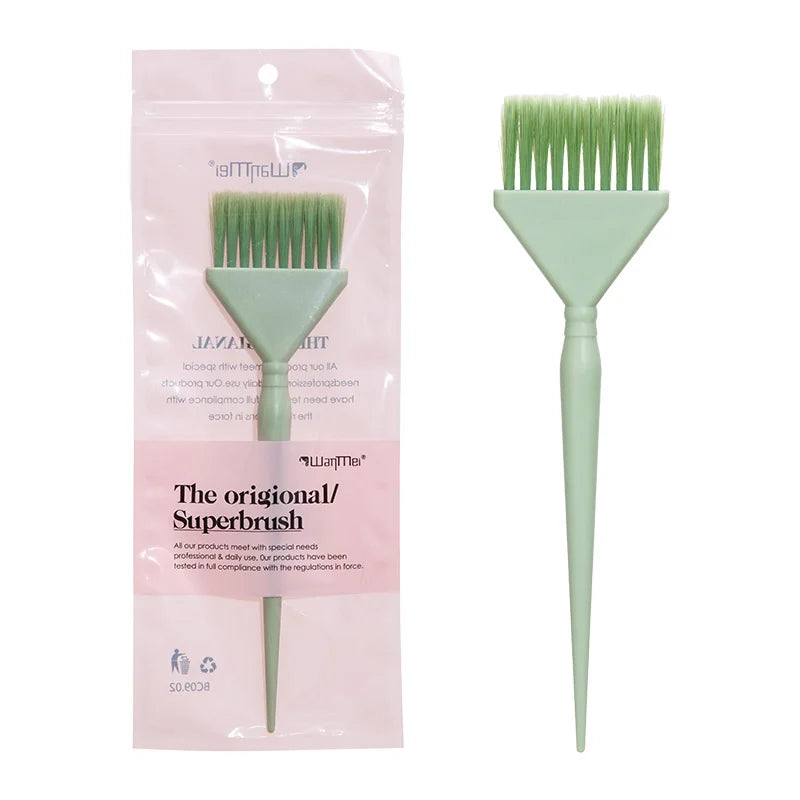WANMEI Spazzola classica per capelli: tintura parrucchiere - Verde - immagine 2