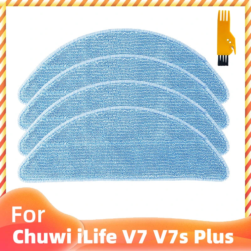 Spazzole laterali intere Filtro filtro Mop Panno per Chuwi iLife V7 / V7s Plus Robot Aspirapolvere Pezzo di ricambio