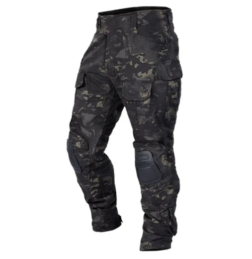 Tute tattiche da uomo Abbigliamento paintball all'aperto Uniforme tiro Combattimento - immagine 13