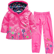 Primavera Autunno Abbigliamento per bambini Completo Giacca a vento Impermeabile - immagine 11