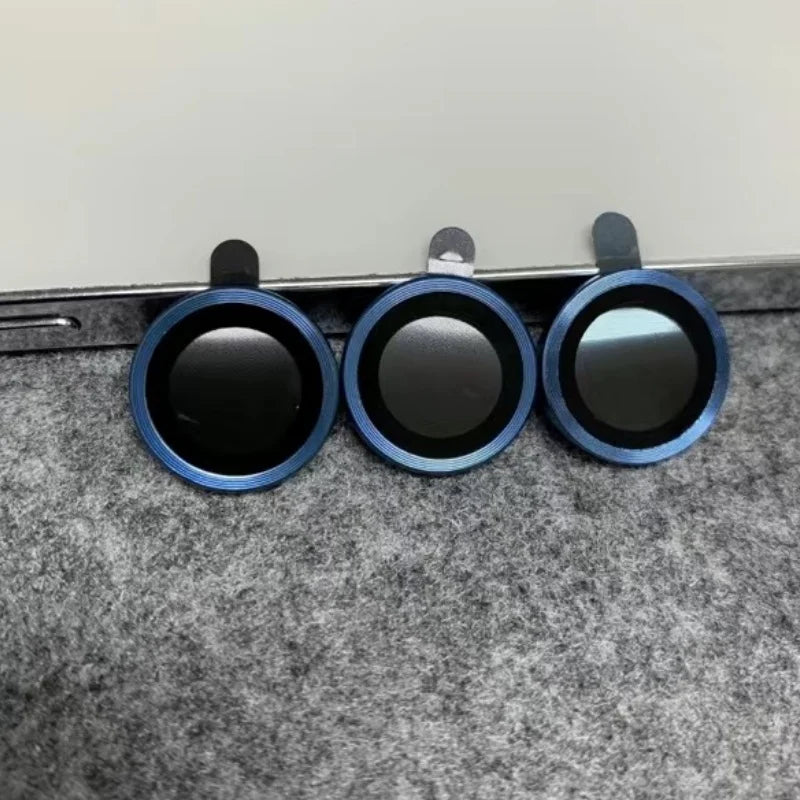 Pellicole per fotocamera in vetro temperato per iPhone 18 17 Pro Max - Dark Blue 17pro 17proMax(3pcs - immagine 37