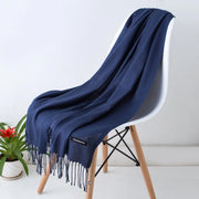 Sciarpa di Pashmina da donna Scialli Morbida sensazione cashmere Foulard viaggio - 20 - immagine 16