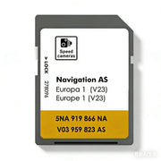 Scheda SD Navigazione VW Discover Media MIB2 2026 – Mappe Europa UK V23 32GB per Volkswagen GPS Originale - Campeda