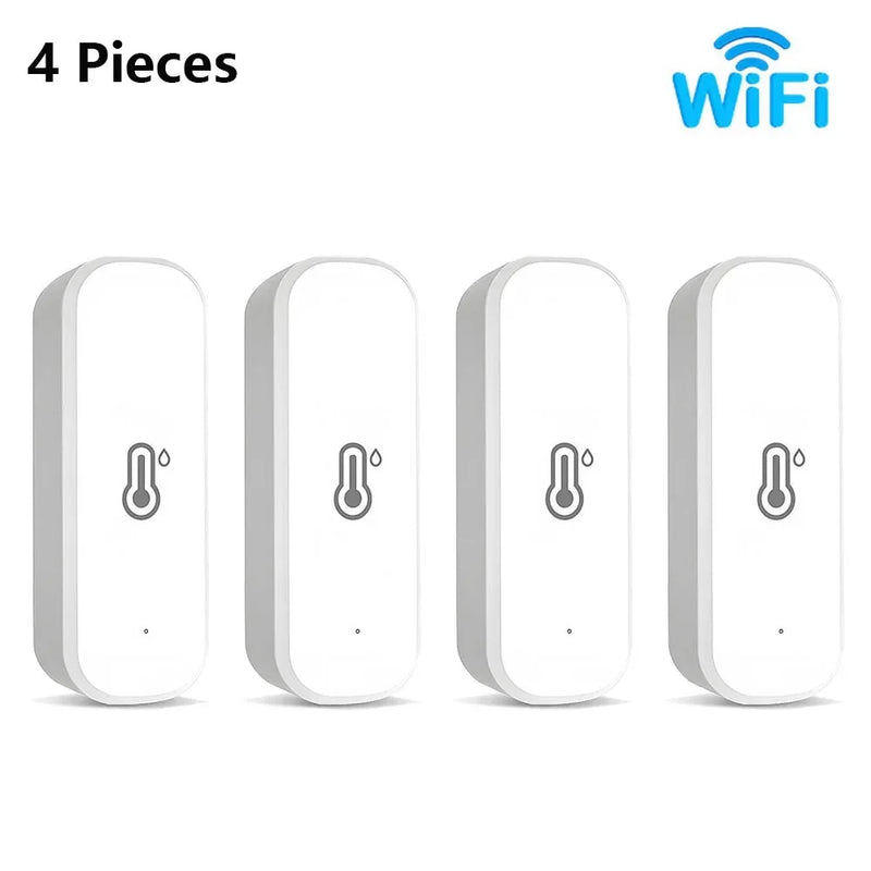 Tuya Smart WIFI Sensore di umidità della temperatura APP Monitor remoto per Smart Home Smart Life Funziona con Alexa Google Assistant